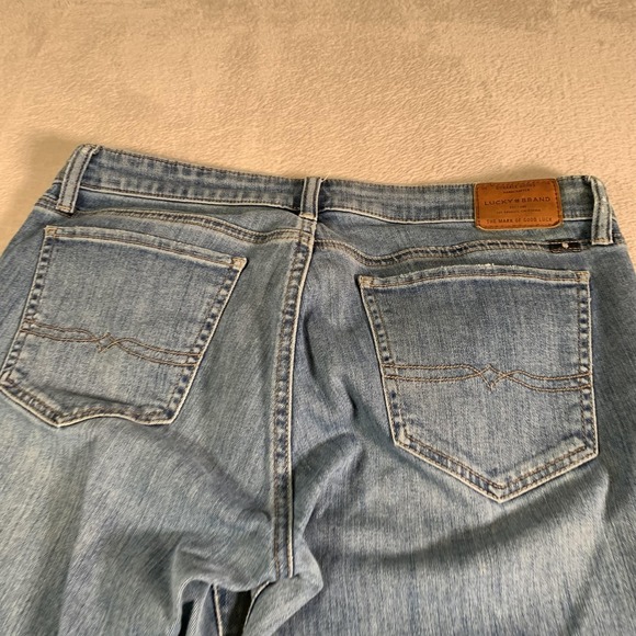 Lucky Brand Jeans Womens 12/31 Light Wash Sweet Straight Blue Denim Casual - Picture 13 of 14